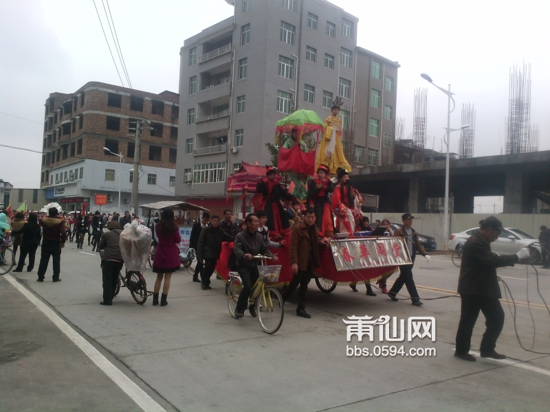 榜头镇溪尾村梅溪宫游神