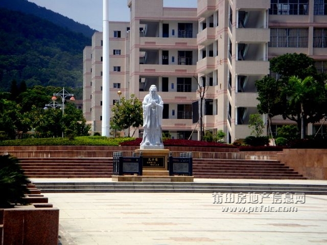 莆田新二中校园风景图转