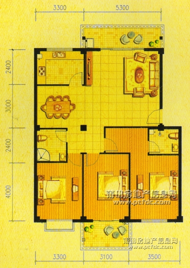 泰安汇景园效果图及最新户型图 _ 秀屿楼盘_莆仙网_莆田论坛_莆田0594