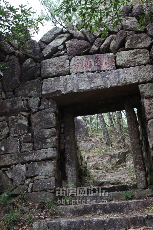 郑樵纪念堂后山的风光