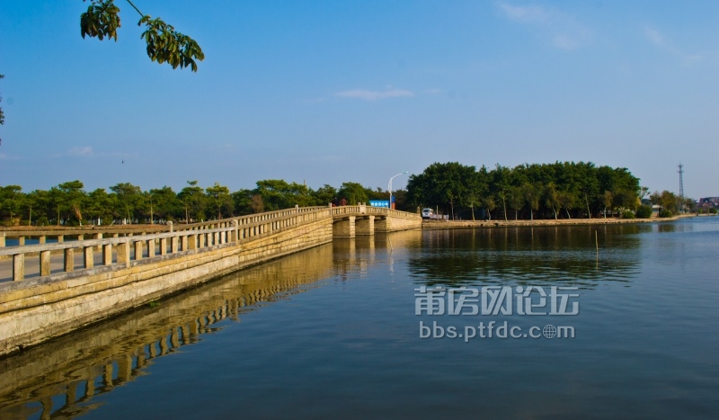 涵江白塘湖公园图片