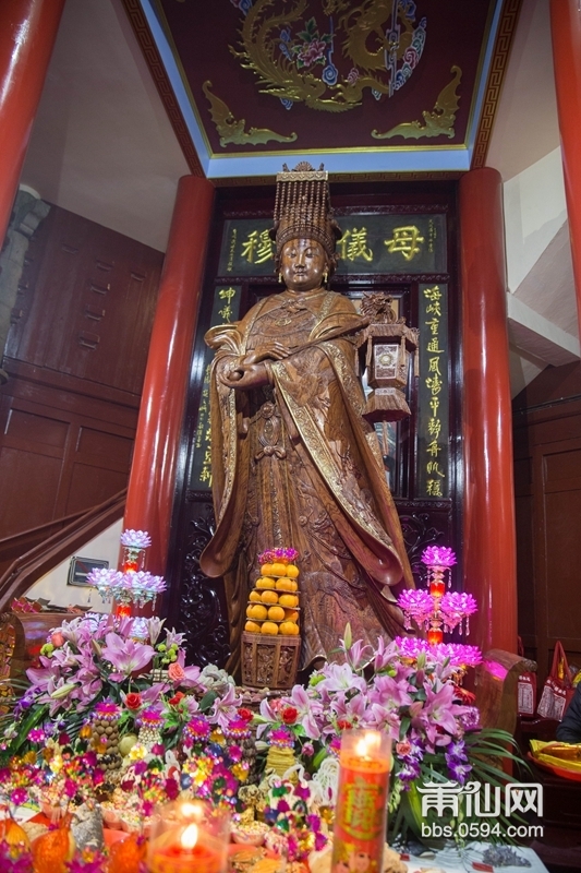 高清現場湄洲島全球最大紅木媽祖像開光場面太壯觀了