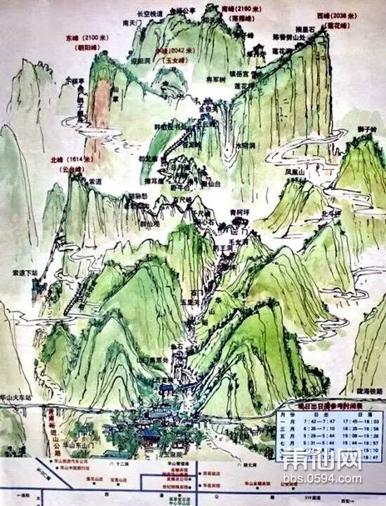 华山路线