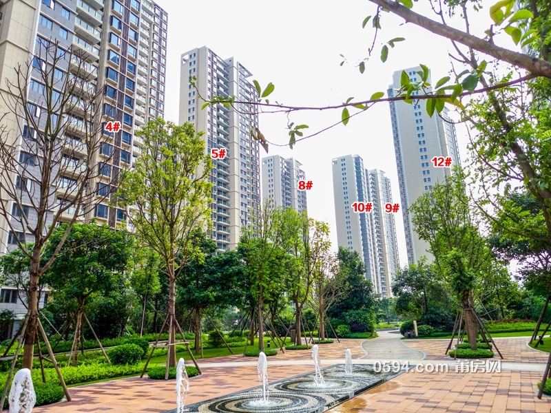 莆田雅颂居小区景观图图片