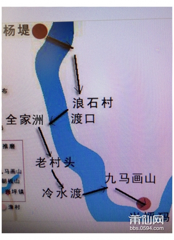 漓江畔行走路线图