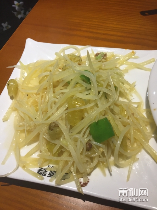 酸辣土豆丝