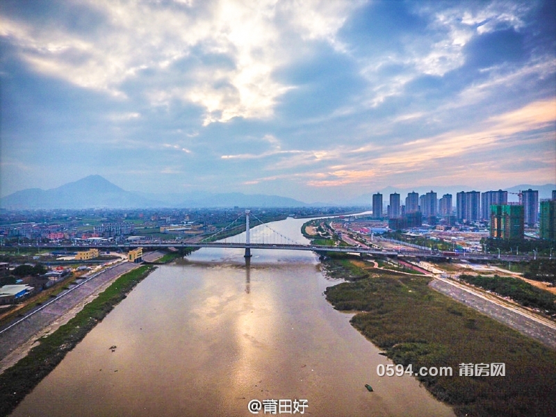 木兰溪全景图片