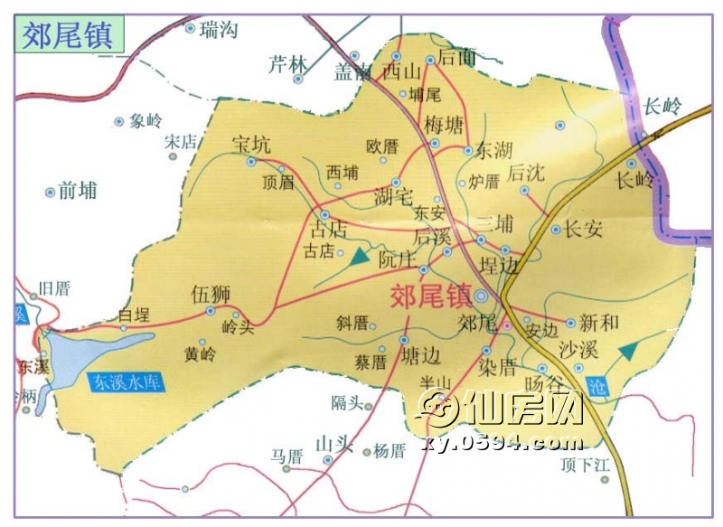 仙游县各乡镇地图图片