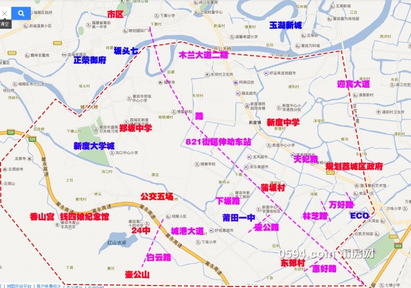 莆田新度镇地图图片