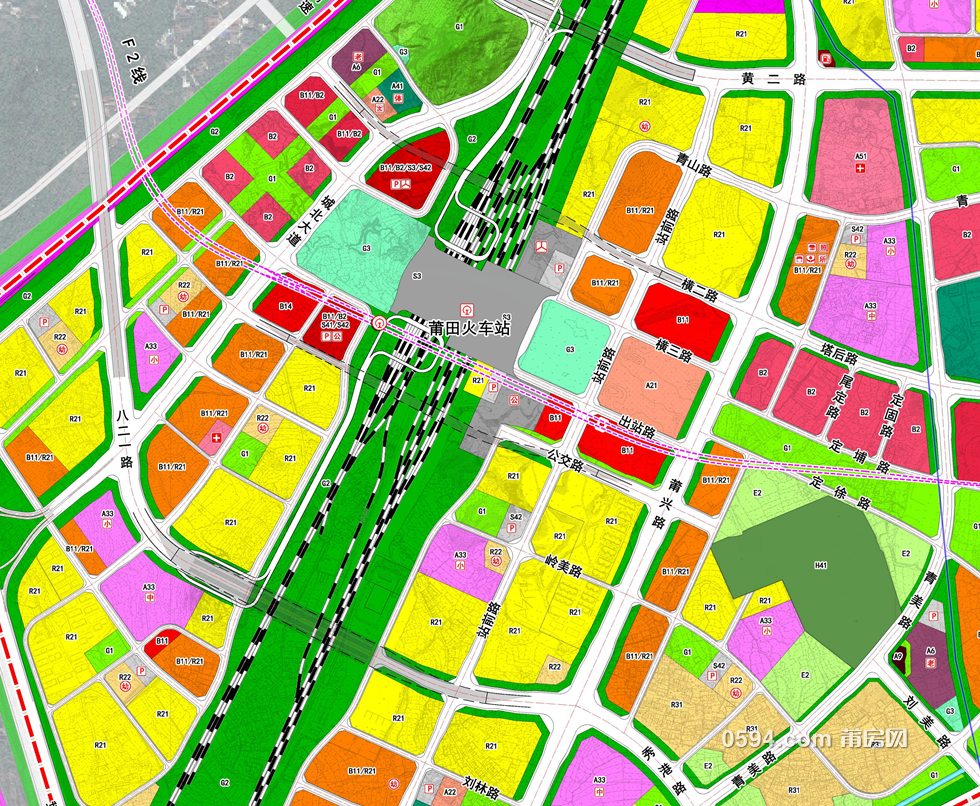 仙居官路火车站规划图图片