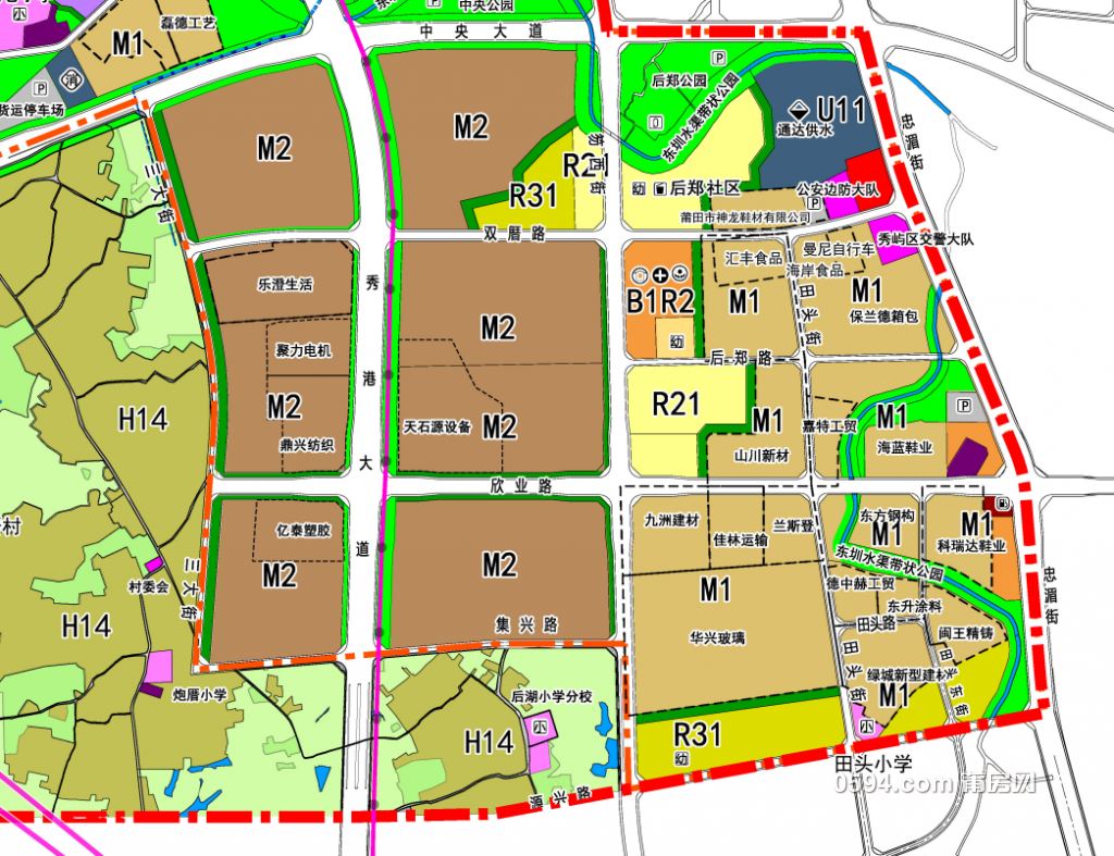 秀屿区未来五年规划图图片