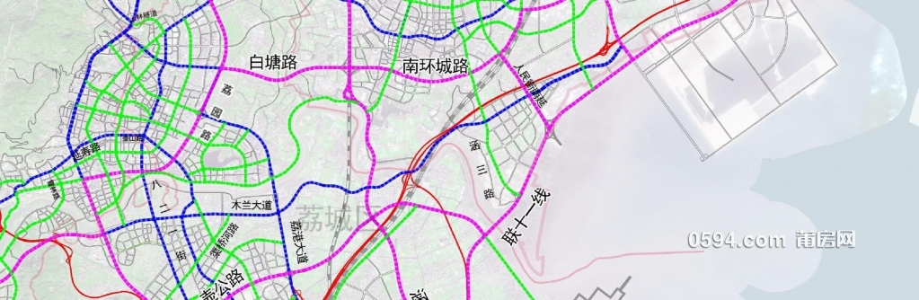 莆田市城市道路工程规划公示2_木兰大道荔城涵江段.jpg